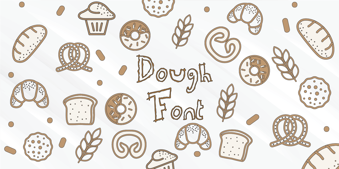 Dough Regular Font preview